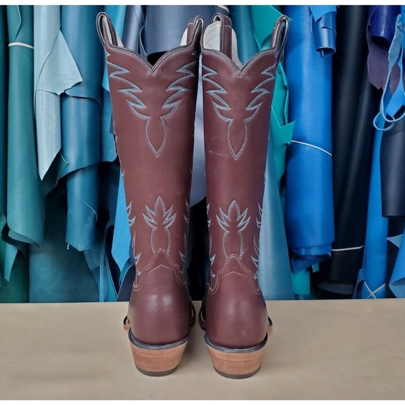 Kimmel Boot Co. Custom Women's Calfskin Western Cowboy Boots US 9-9.5 E (Wide) - Picture 5 of 11